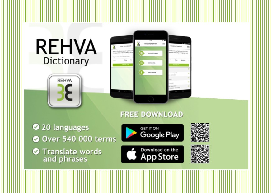 REHVA App postcard A6